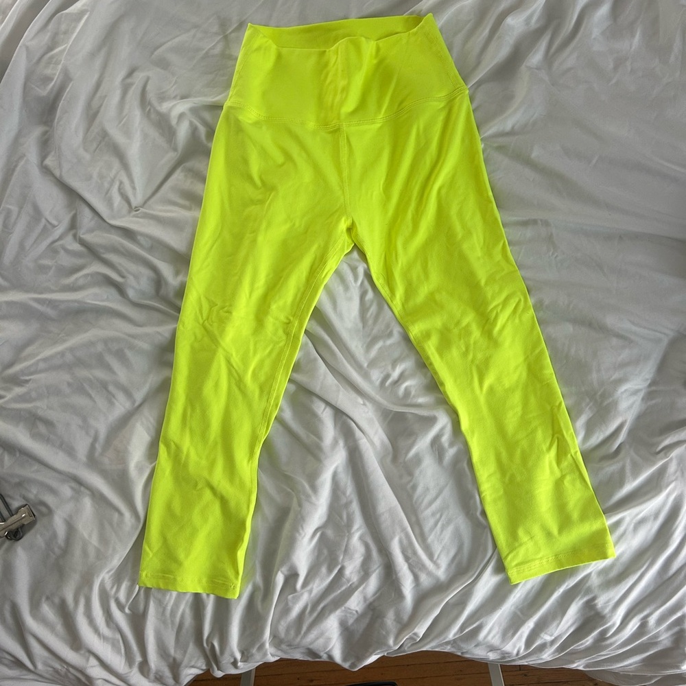 Vibrant Neon Yellow Women's Leggings